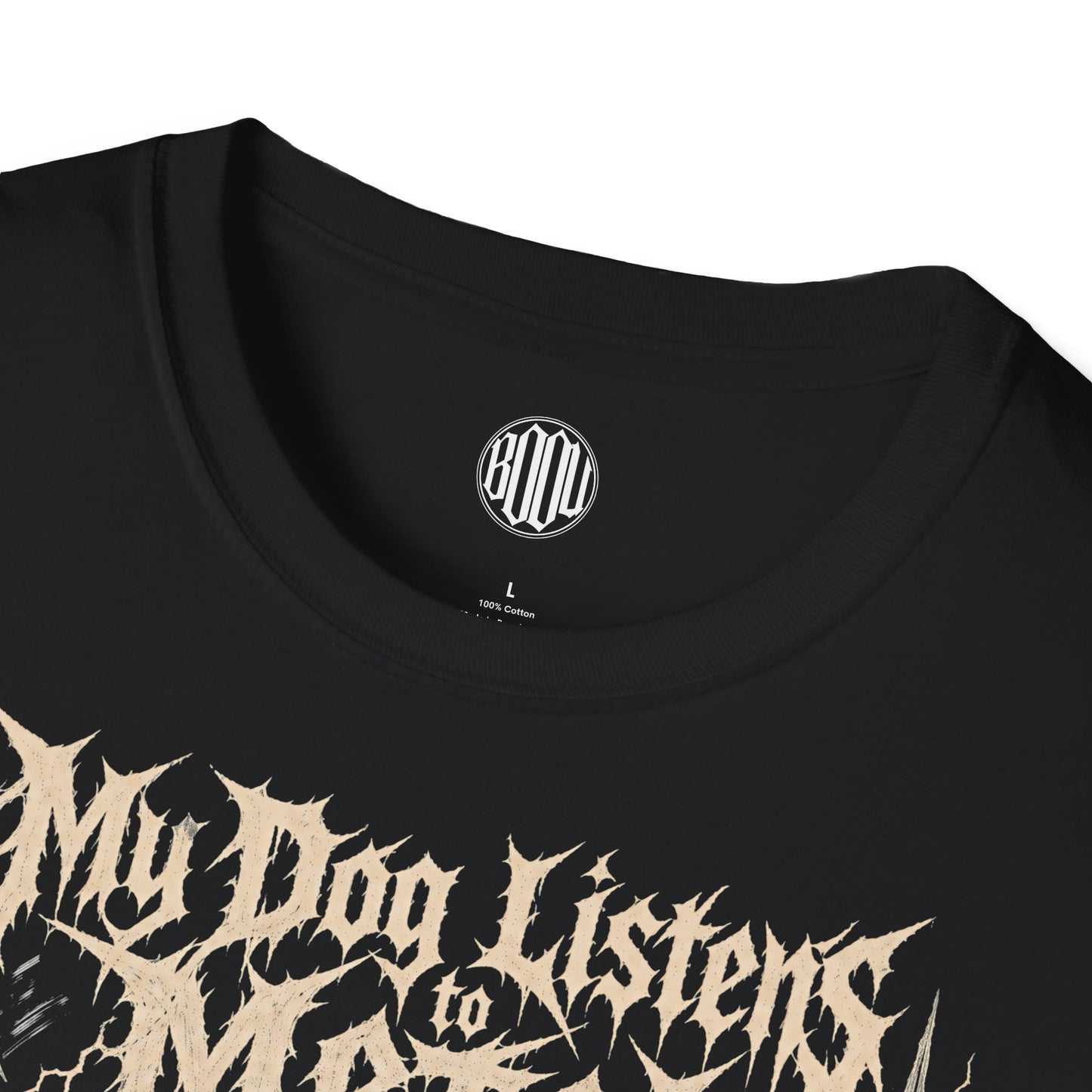 My Dog Listens to Metal T-Shirt