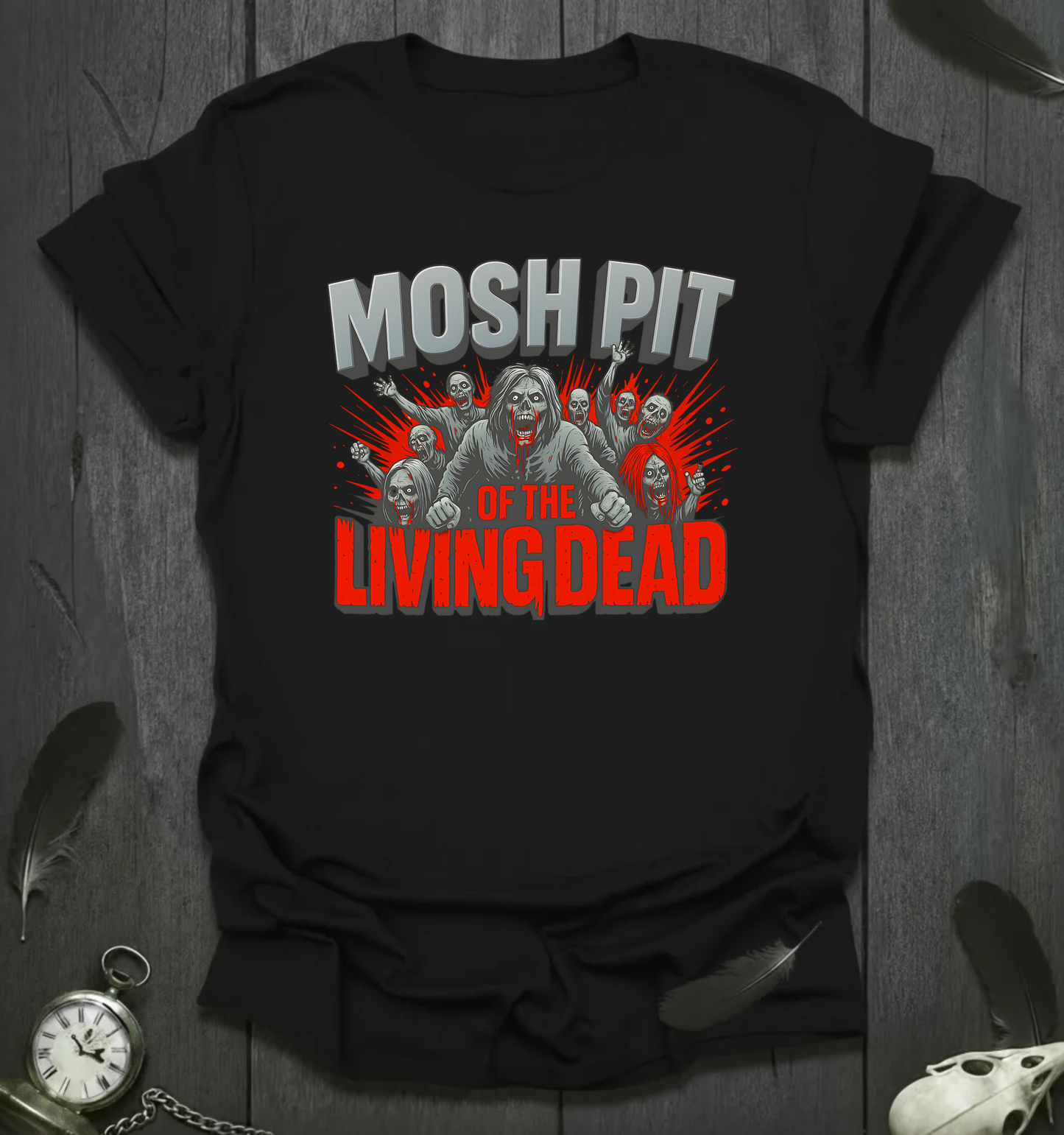 Mosh Pit of the Living Dead T-Shirt