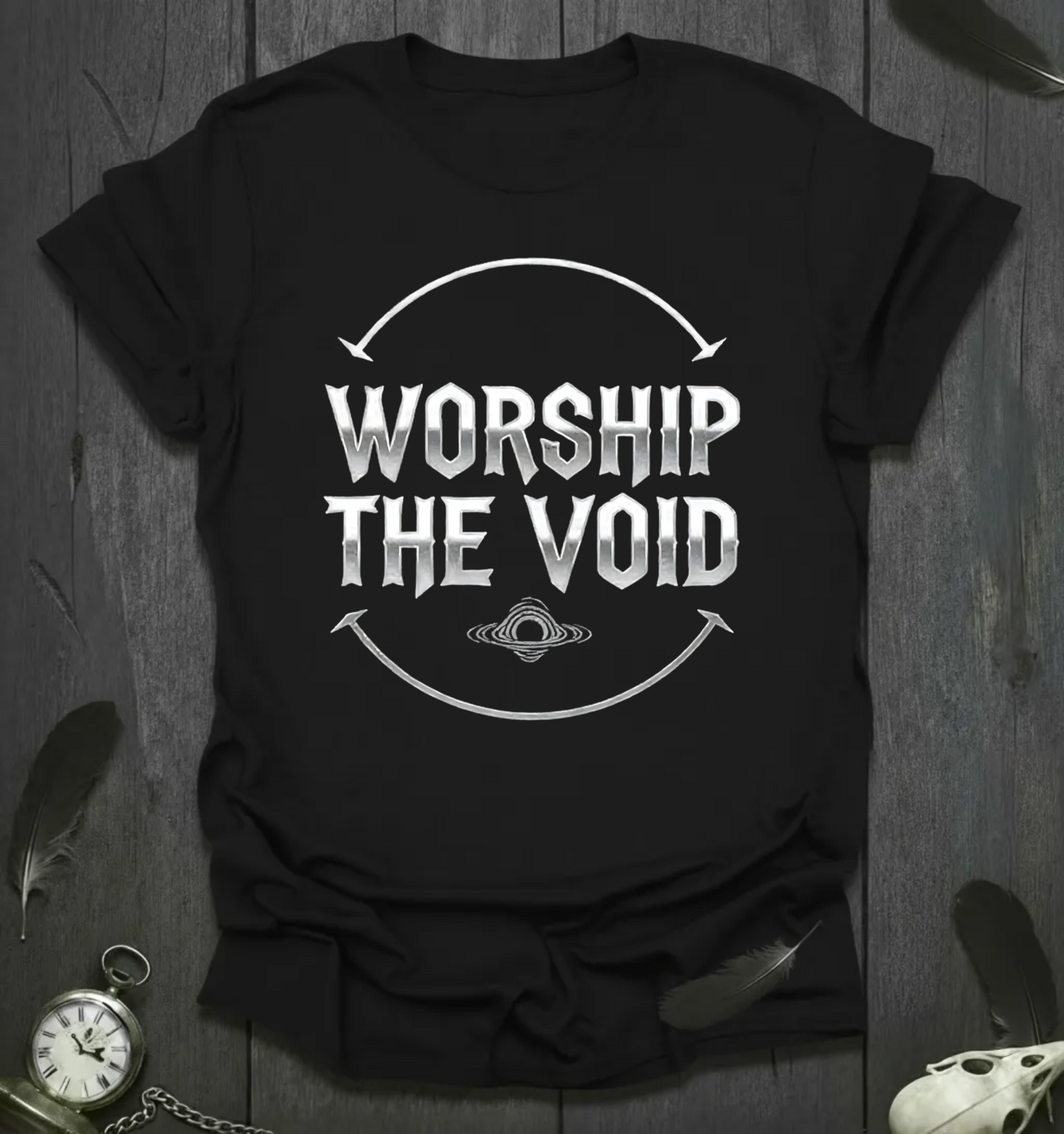 Worship the Void - Ouroboric Circuit Tee
