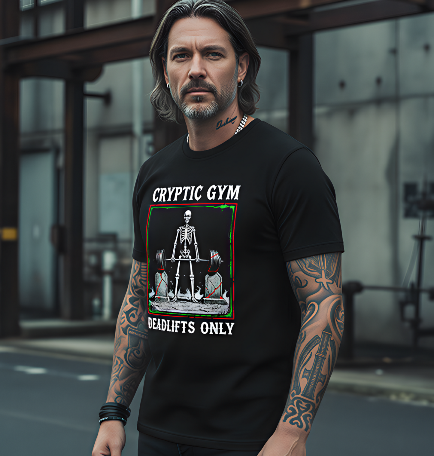 Cryptic Gym Deadlifts Only T-Shirt