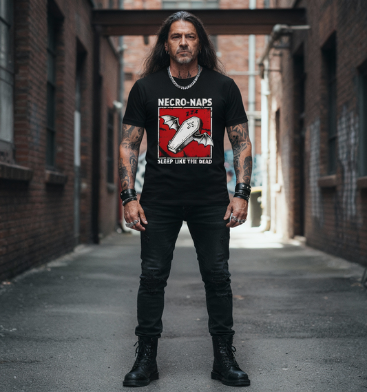 Necro-Naps: Sleep Like the Dead - T-Shirt