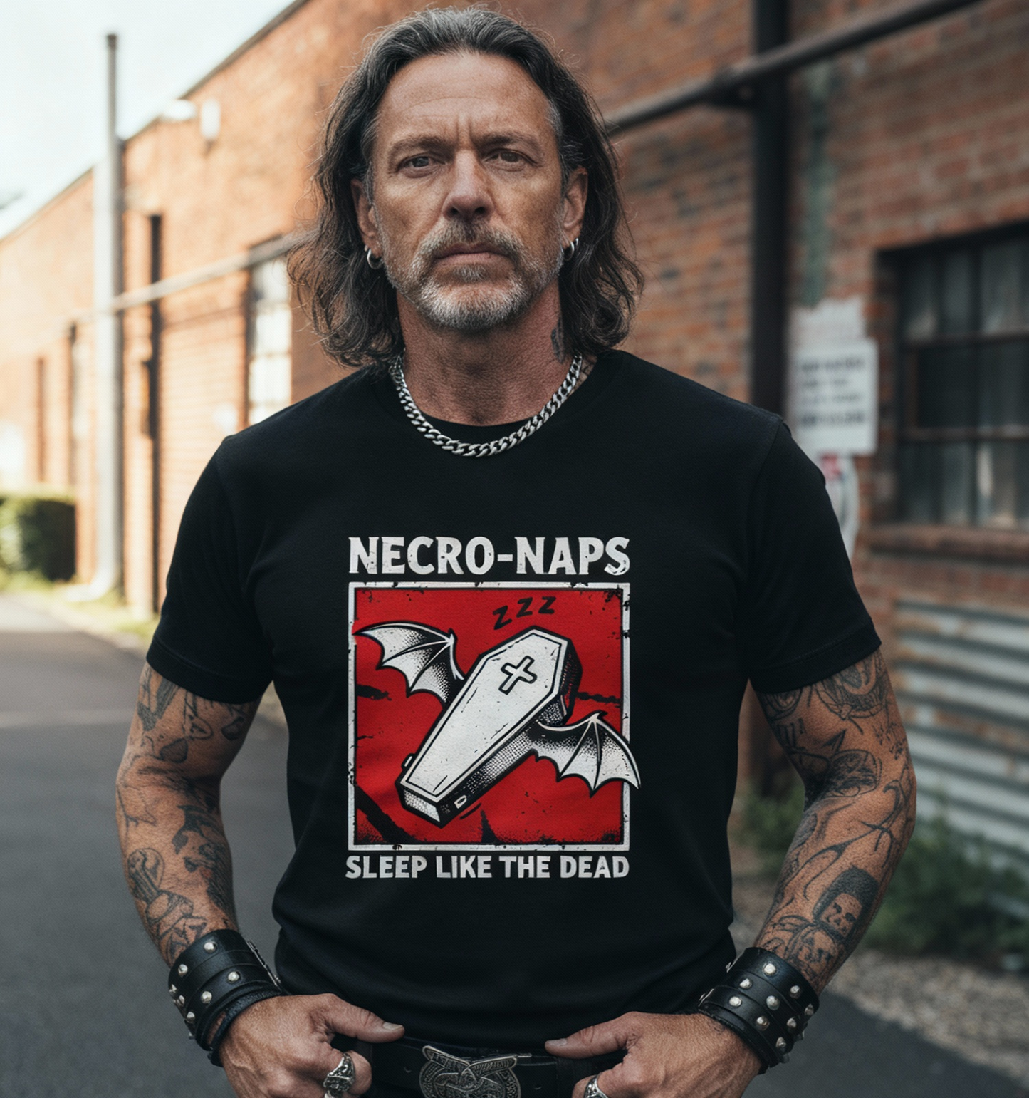 Necro-Naps: Sleep Like the Dead - T-Shirt