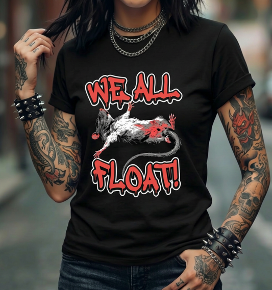 We All Float! Horror Rat T-Shirt