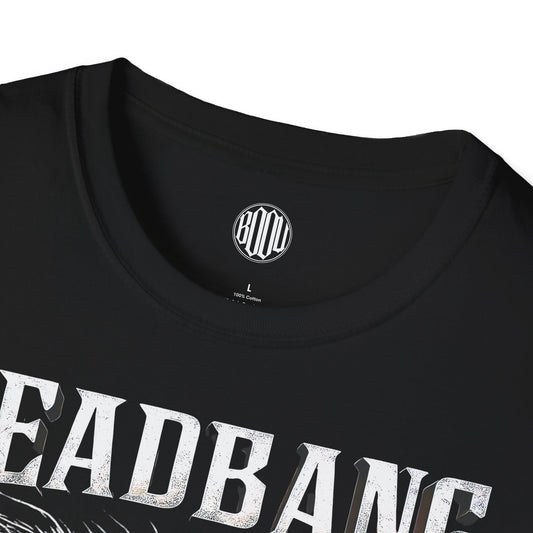 Headbang or Behead - Distressed Block T-Shirt