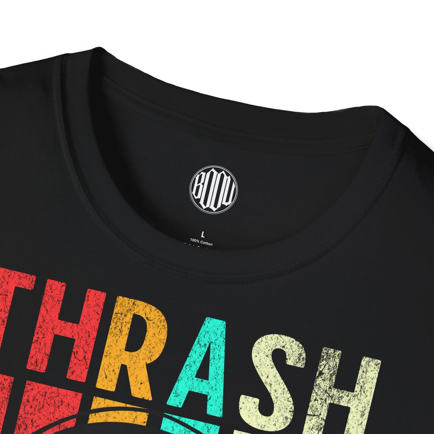Thrash Always Skull Retro T-Shirt
