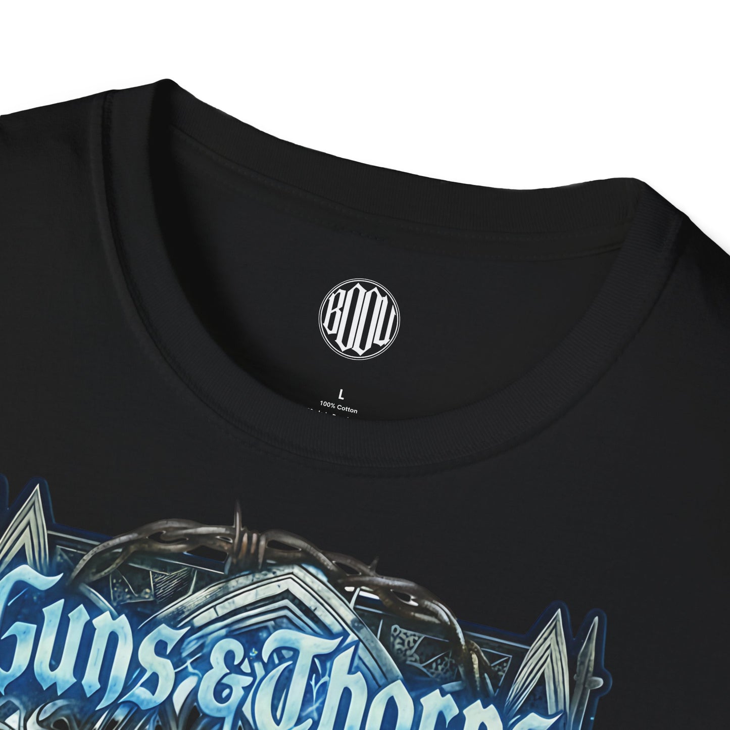 Guns & Thorns: Gothic Revolver Tee