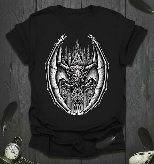 Cathedral Gargoyle Unleashed T-Shirt
