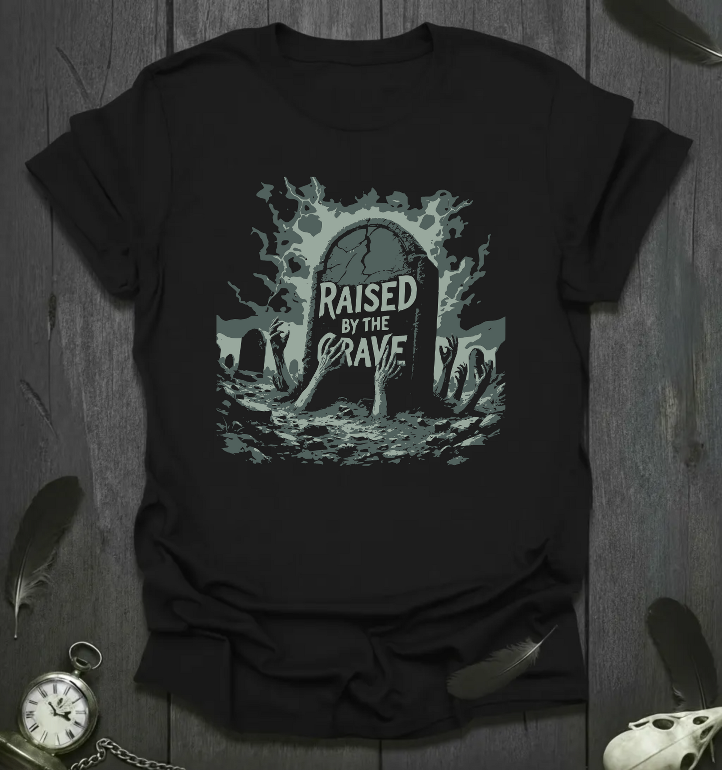 Raised by the Grave T-Shirt