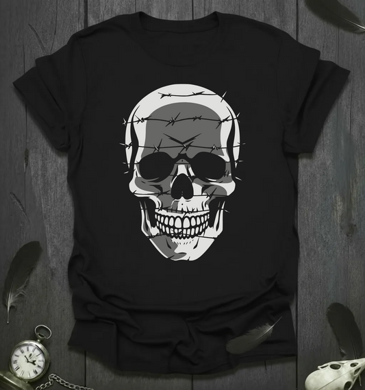 Wired Skull - Barbed Memento T-Shirt