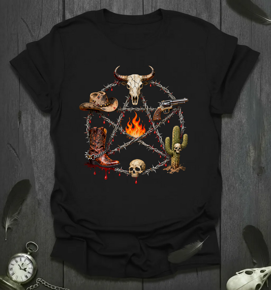 Wild Pentagram - Outlaw Sigil Tee
