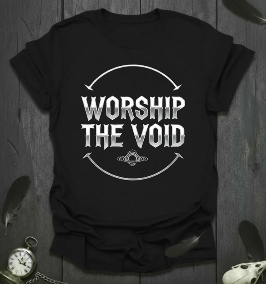 Worship the Void - Ouroboric Circuit Tee