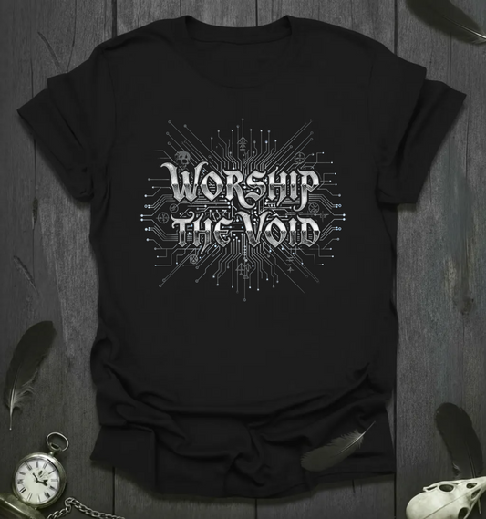 Worship the Void - Cyber‑Sigil T-Shirt