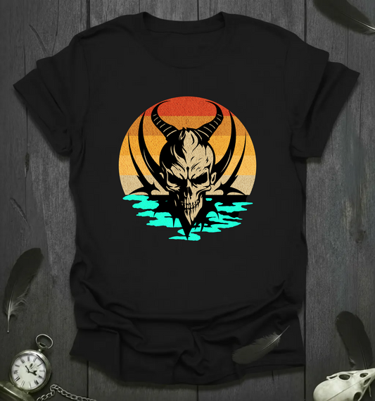Demon Skull Sunset T-Shirt