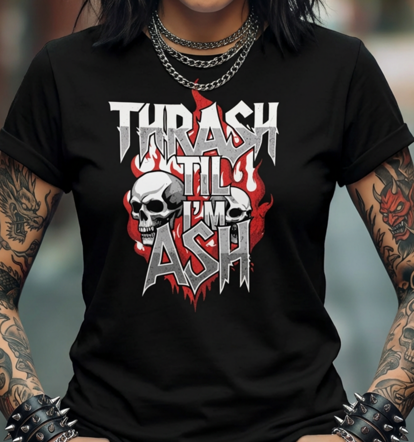 Thrash 'Til I'm Ash T‑Shirt