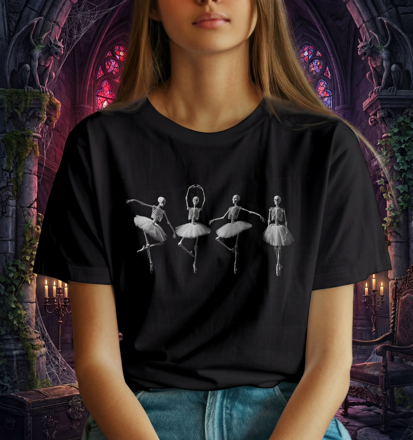 Gothic Ballet Dancers T-Shirt