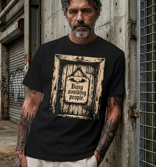 Busy Avoiding People T-Shirt
