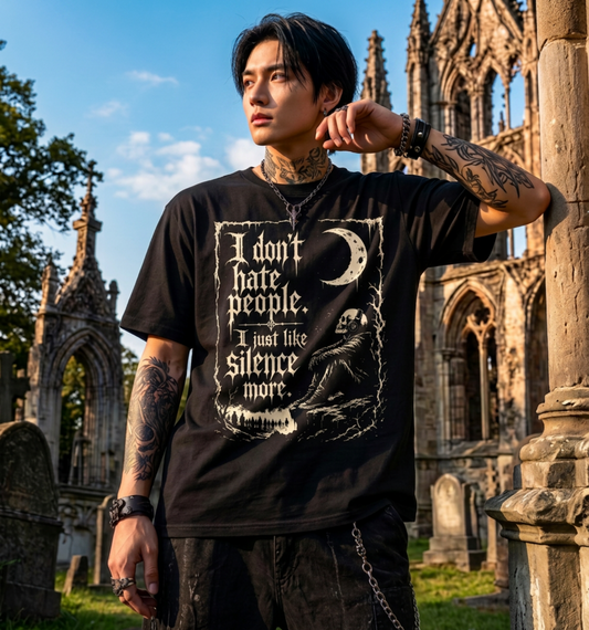 I Don`t Hate People. I just Like Silence More T-Shirt