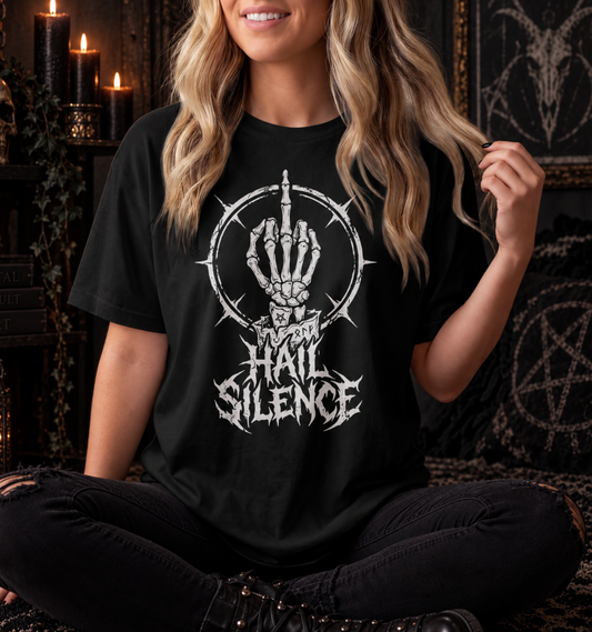 Hail Silence - Middle Finger T-Shirt