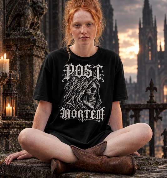 Post Mortem T-Shirt Blackletter Edition
