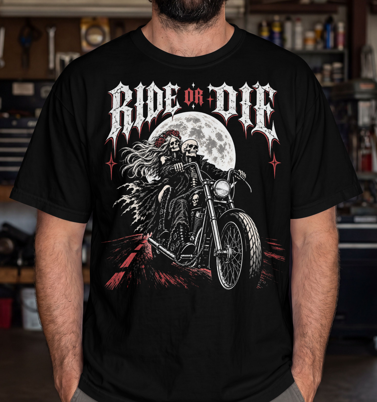 Ride or Die Motorcycle T-Shirt