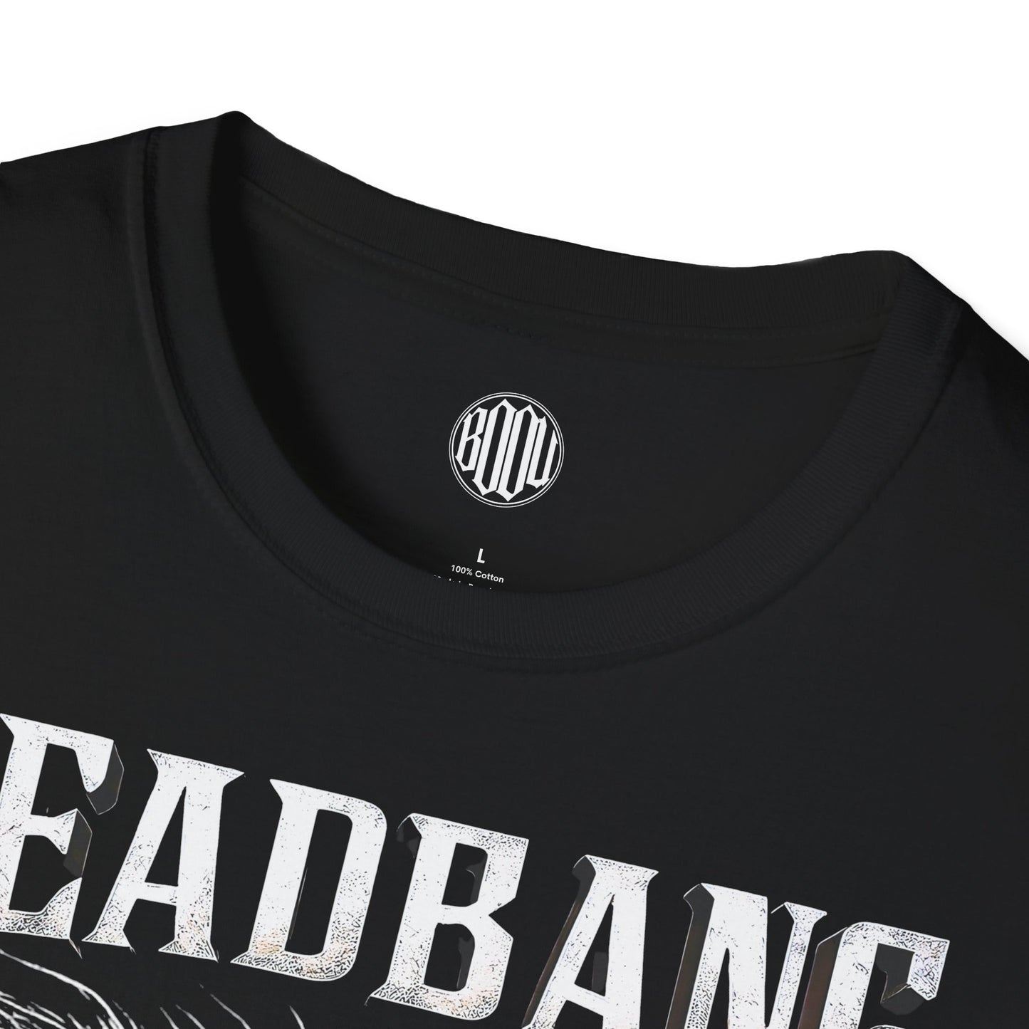 Headbang or Behead - Distressed Block T-Shirt
